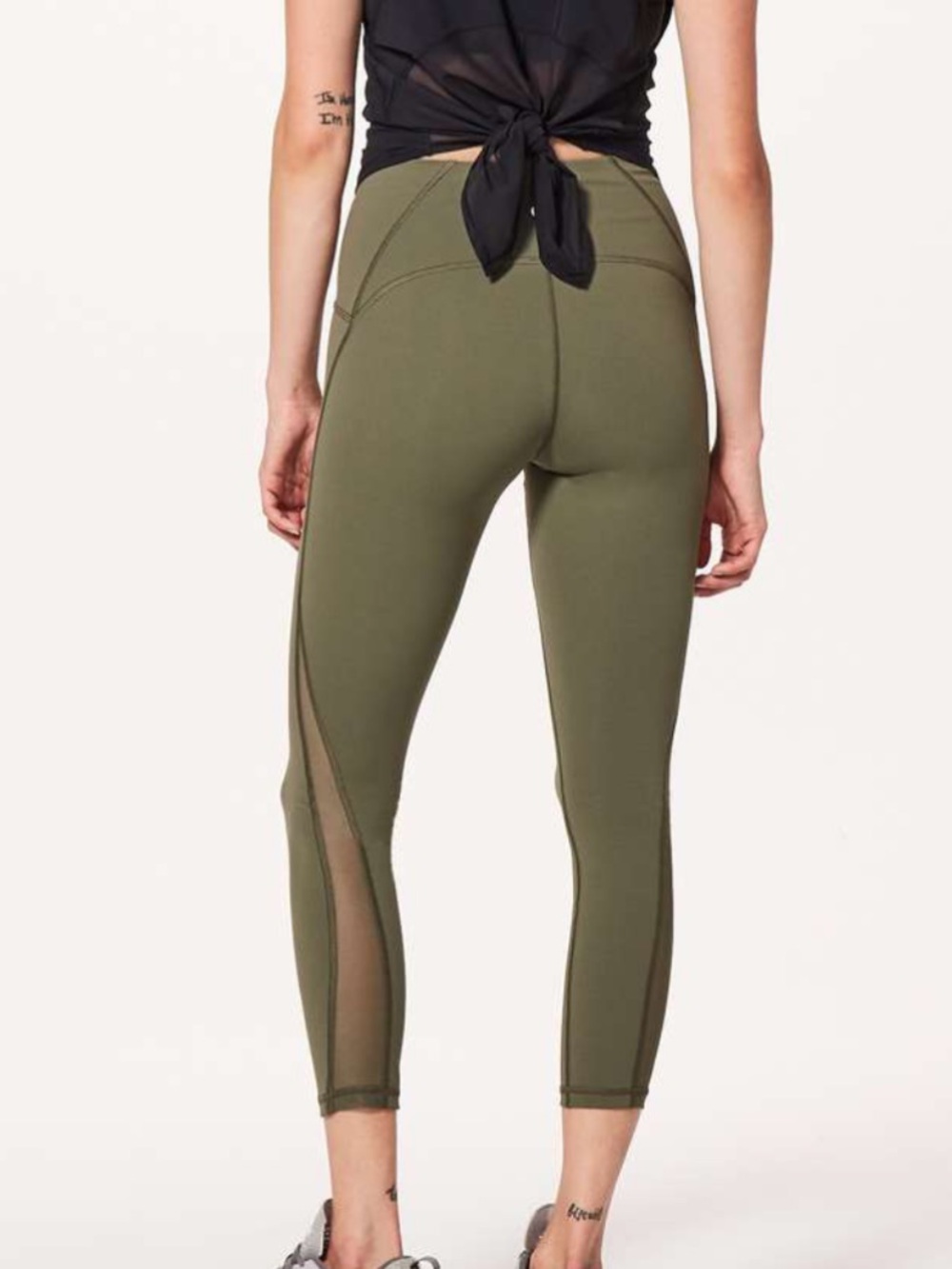 Lululemon Train Times Pant in Sage green